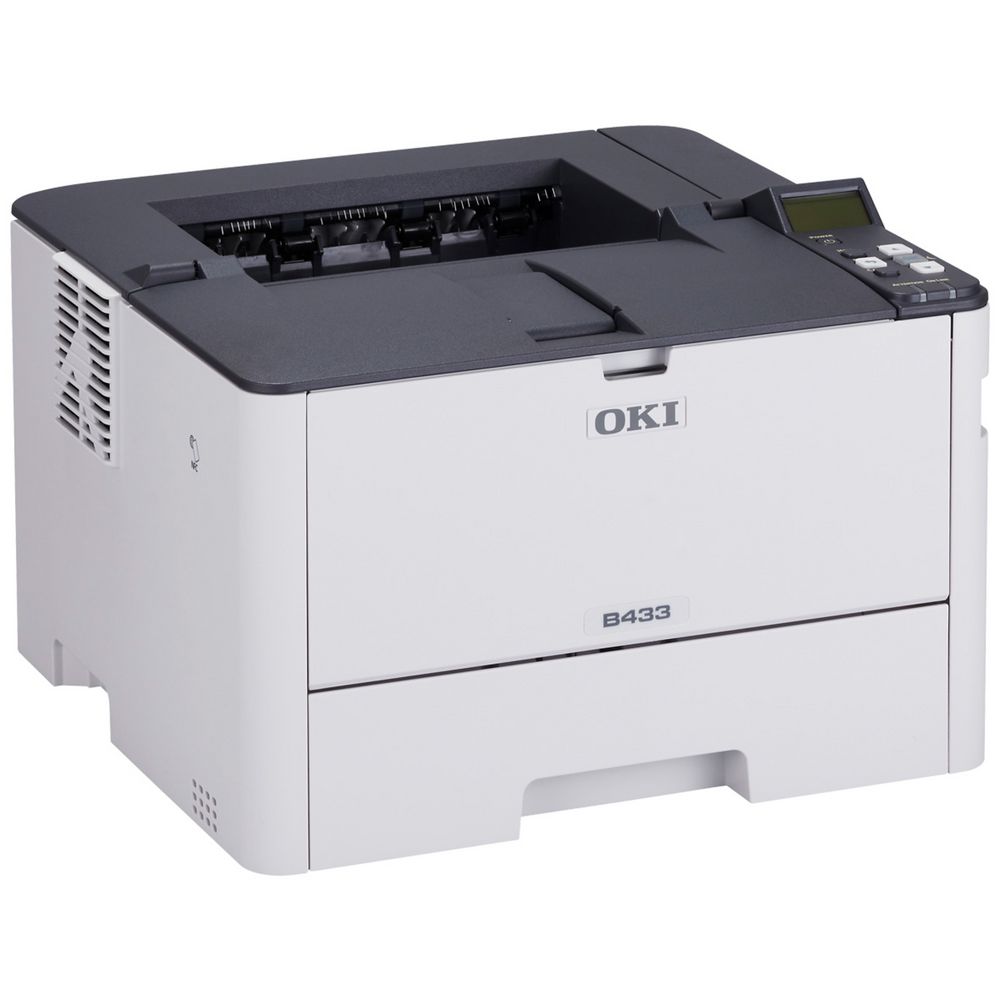 OKI B433DNW A4 Mono Laser LED Wireless Network Printer+Duplex 40PPM 45830222