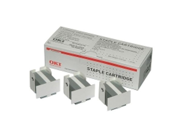 Genuine OKI STAPLE-3100 ES9465/ES9475/ES9466/ES9476 Saddle staple cartridge for Saddle stich finisher ( 2K x 4cartridges) [44954103]