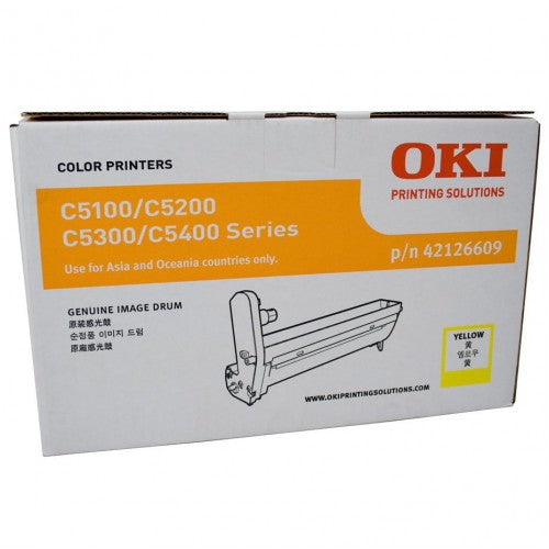 *SALE!* Genuine OKI C5100 C5200 C5300 C5400 Yellow Imaging Drum Unit (22K) [42126609]