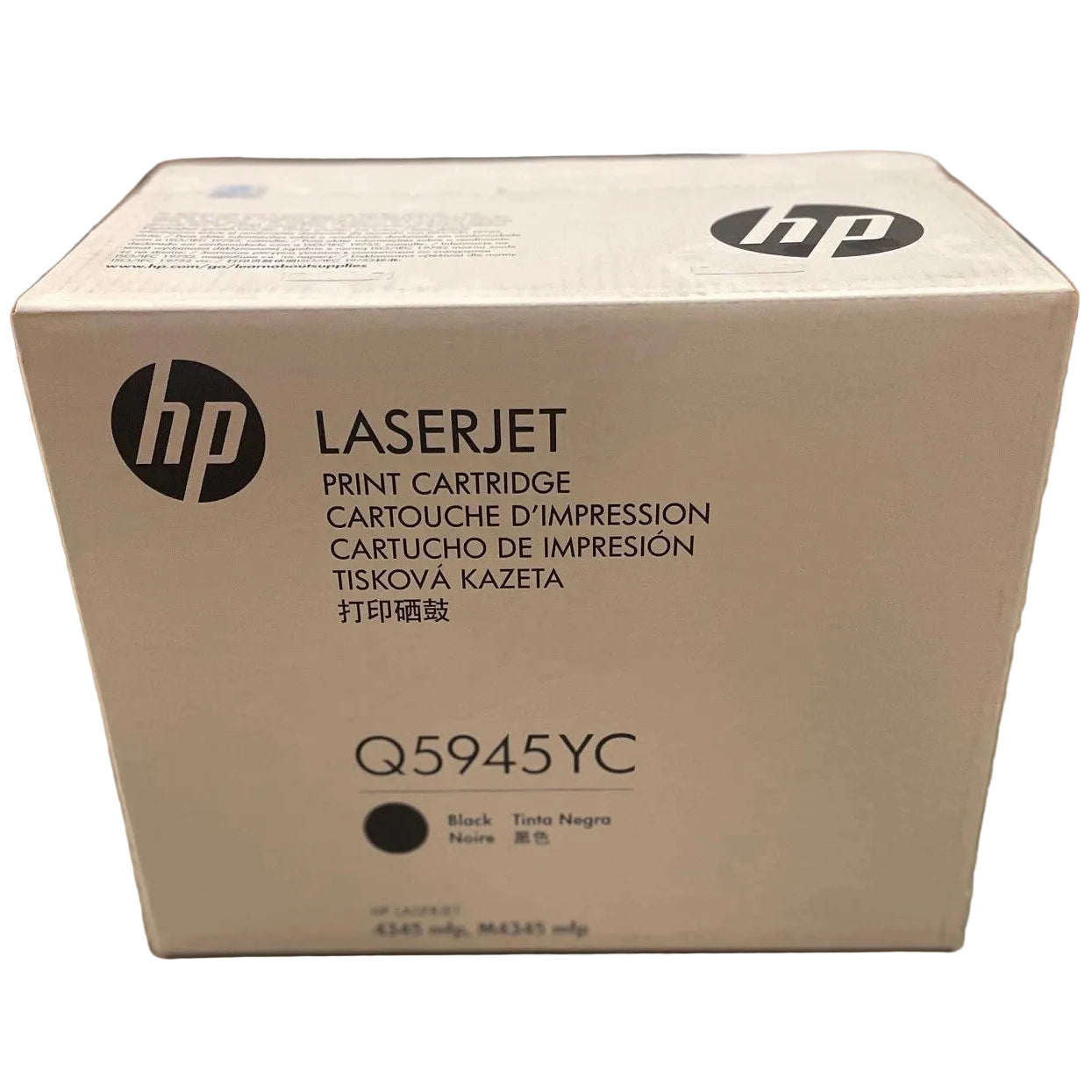 Genuine HP 45Y BLACK Toner Cartridge Q5945YC for LaserJet 4345 MFP 4345x MFP (23.5K)
