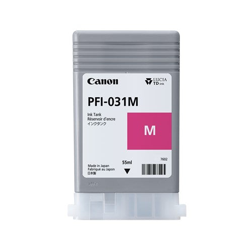 Genuine Canon PFI-121M High Yield Magenta Ink for TM-240 TM-340 LFP - 130ml [PFI121M]