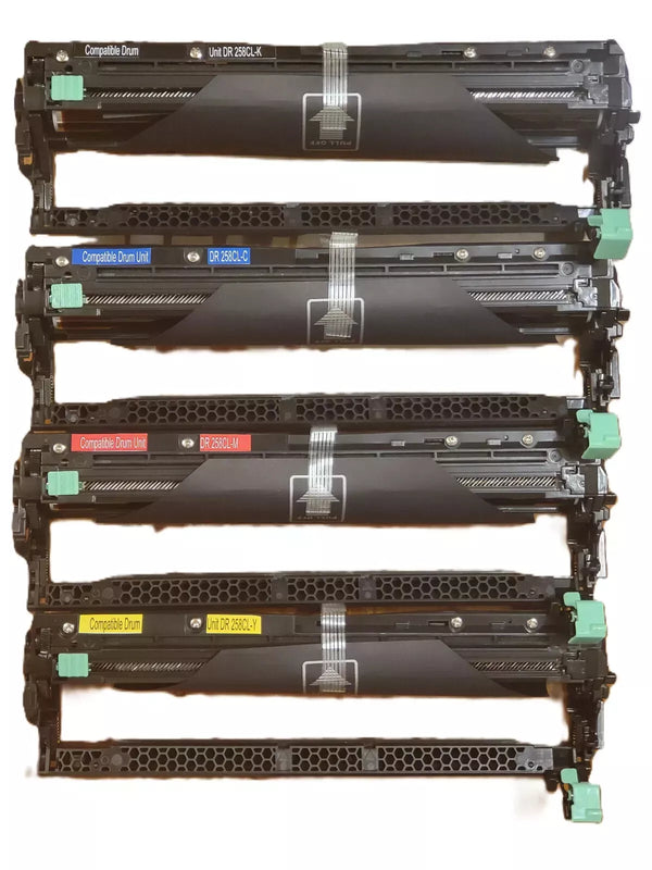 CT A-Grade 4x Pack Premium Compatible Brother DR-258CL Imaging Drum Unit R1/R2/R3/R4 (30K)