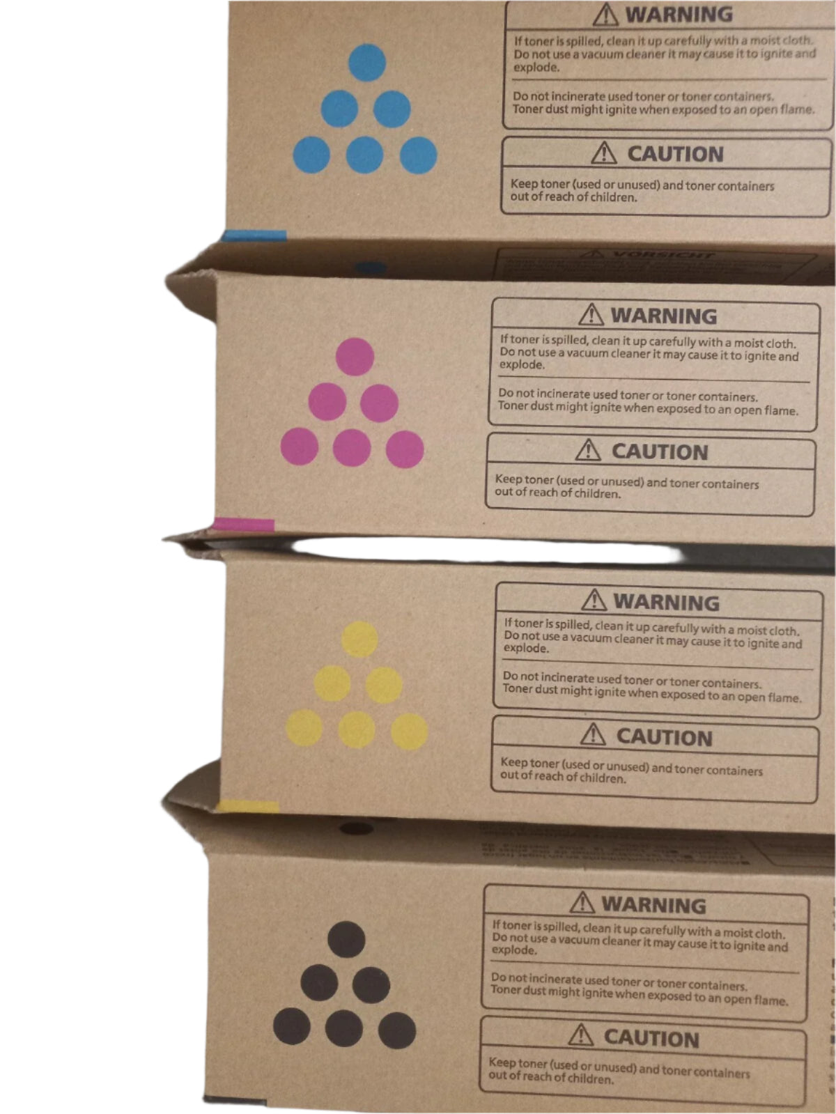 Bundle: 4x Pack Genuine Ricoh IM C2000 C2500H Toner Cartridge Set [842315-842318]