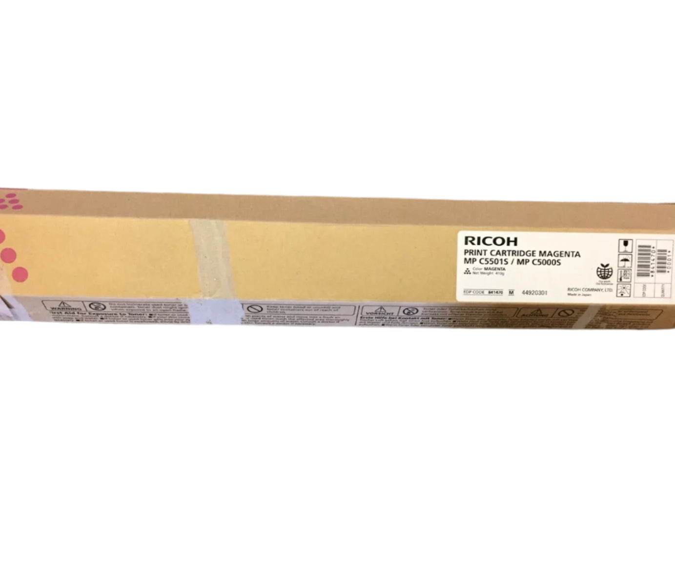 *SALE!* Genuine Ricoh 841470 Magenta Toner Cartridge for MP C4501 C5001 C5501 17K [841478]