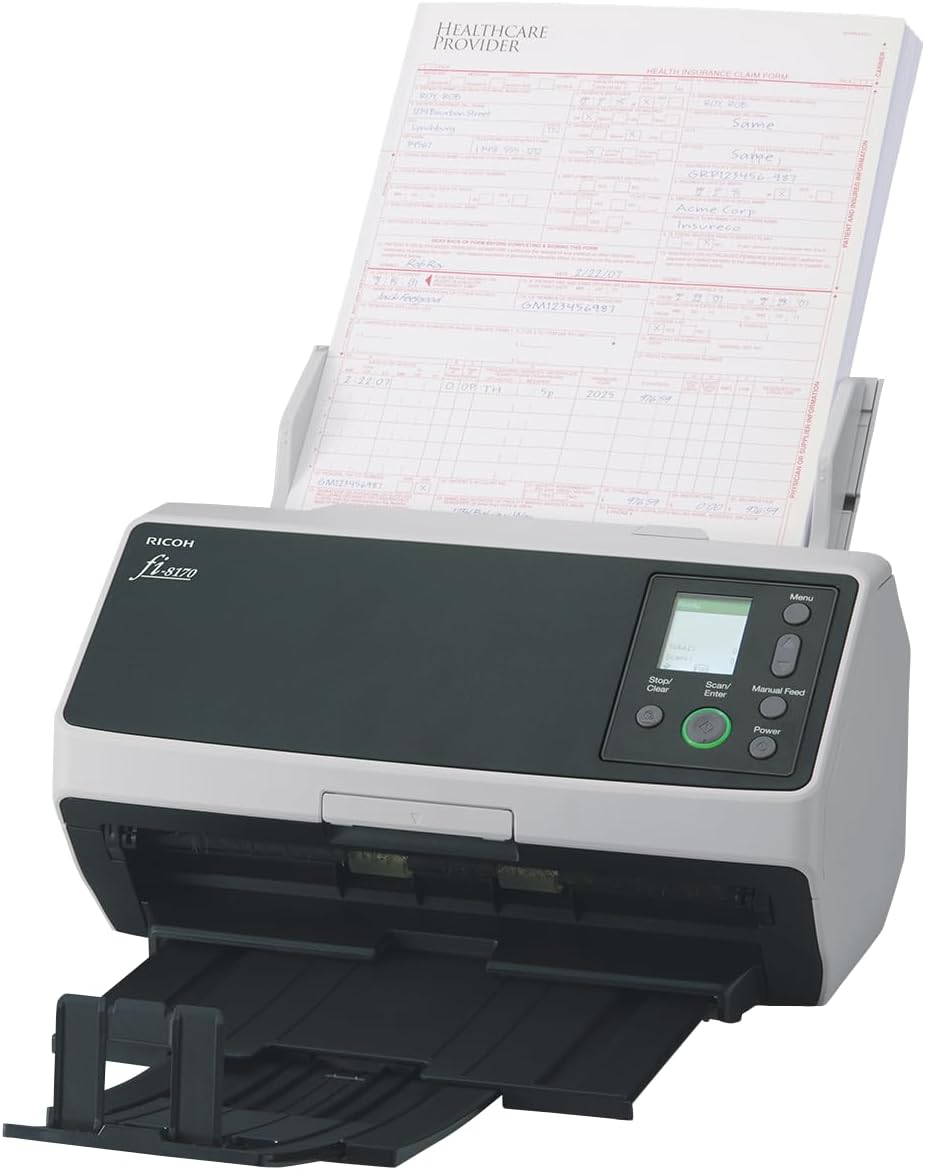 *PROMO* Ricoh/Fujitsu FI-8170 A4 Sheet-fed Duplex Document Scanner USB 3.2/70PPM+Wty PA03810-B051 (RRP $1,947)