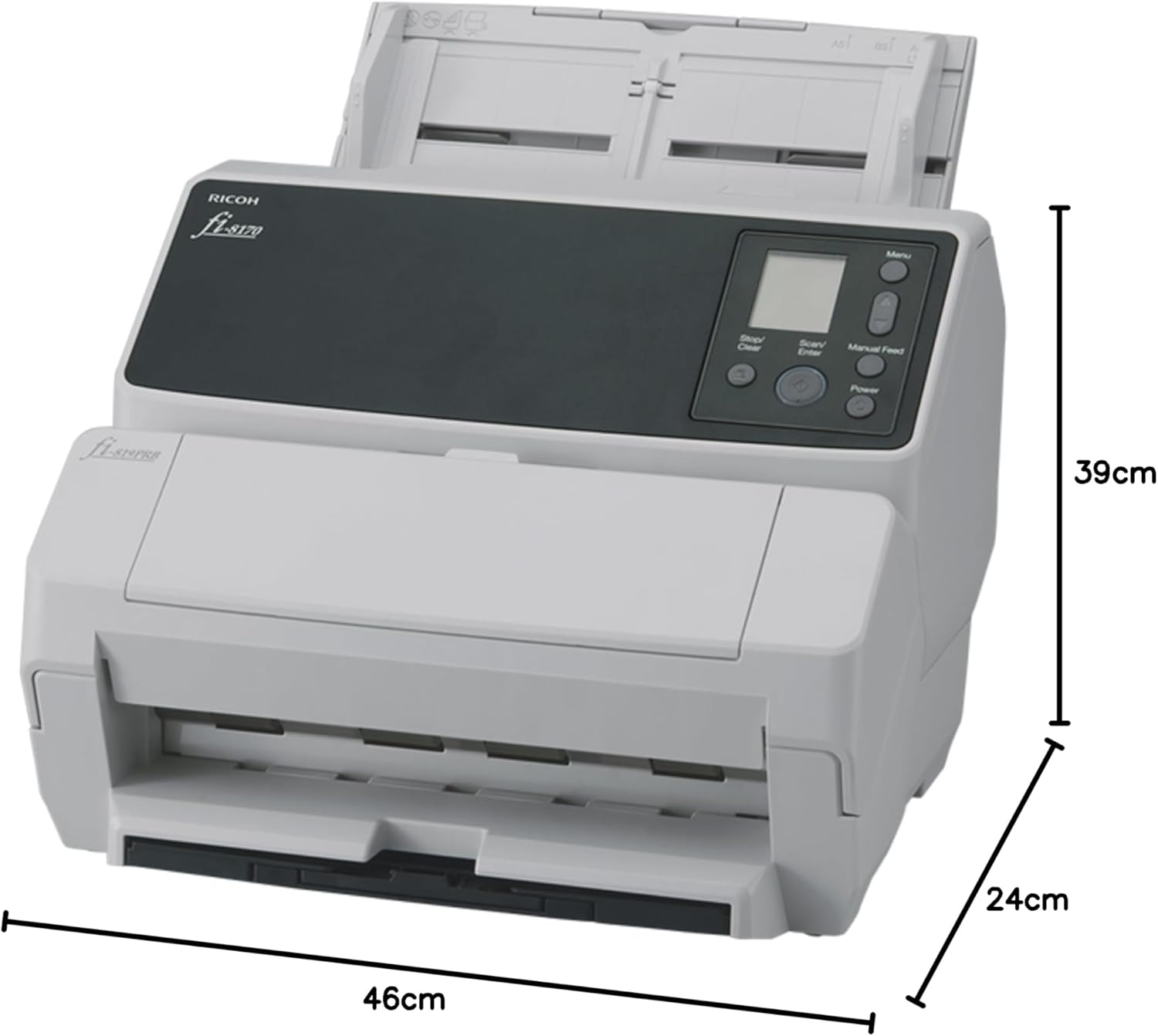 *Ex-Demo* Ricoh FI-8170 A4 Duplex High Speed Business Document Scanner 70PPM+Wty [PA03810-B051]