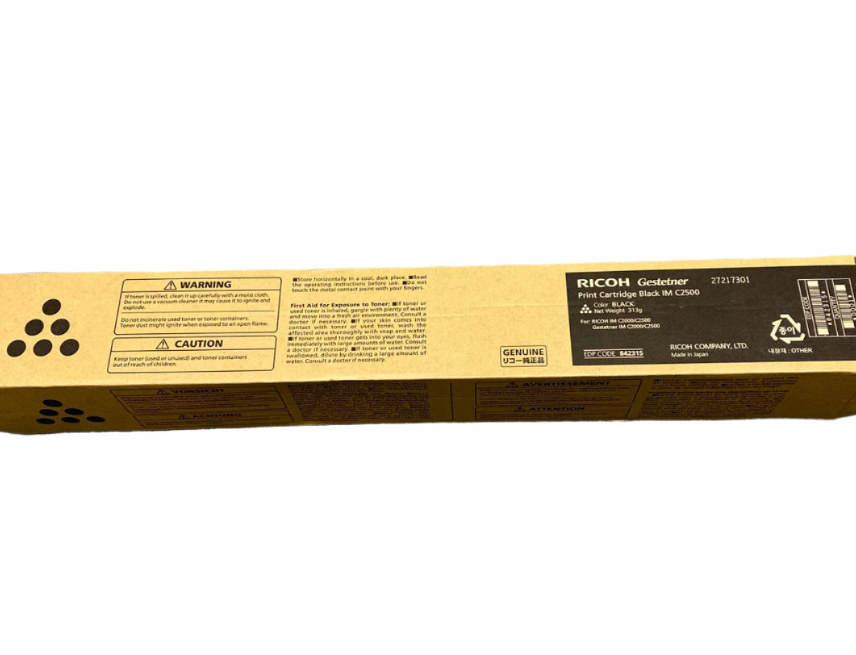 Genuine Ricoh 842315 Black Toner Cartridge for IM C2000 C2500H (16.5K)