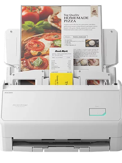 Ricoh Scansnap IX2400 A4 One Button Touch Document Scanner 45PPM (WHITE)