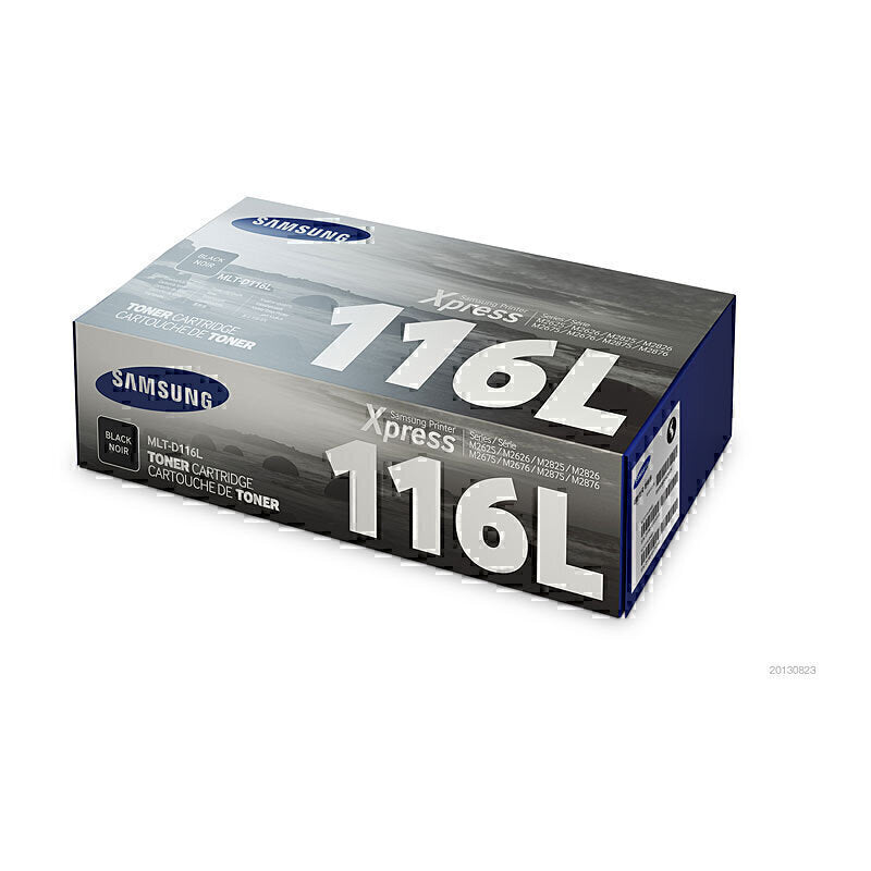 Genuine Samsung Mlt-D116L High Yield Black Toner Cartridge For Sl-M2825Dw Sl-M2875Fw (3K) Su830A -