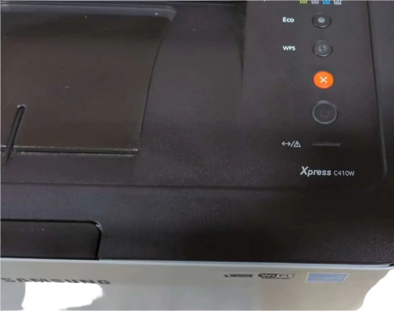 *Used* SAMSUNG Xpress SL-C410W A4 Color Laser Wireless Network Printer 18PPM CLT-K406