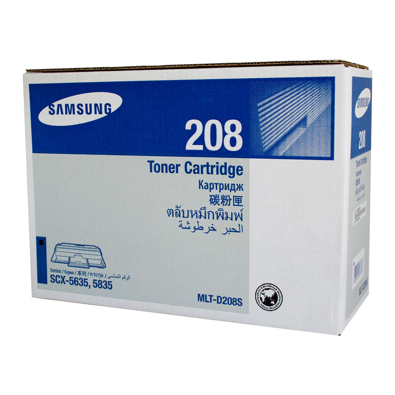 *SALE!* Genuine Samsung MLT-D208S BLACK Toner Cartridge for SCX-5635FN SCX-5835FN 4K [SU997A]