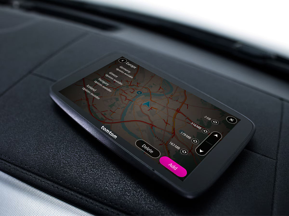 TomTom GO Navigator 2nd Generation 6" Car Navigation (EU MAP, Wi-Fi Updates, Unique Magnetic Holder)