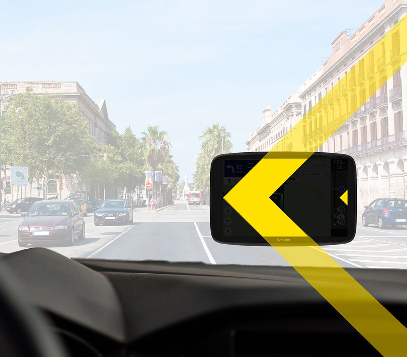 TomTom GO Navigator 2nd Generation 6" Car Navigation (EU MAP, Wi-Fi Updates, Unique Magnetic Holder)