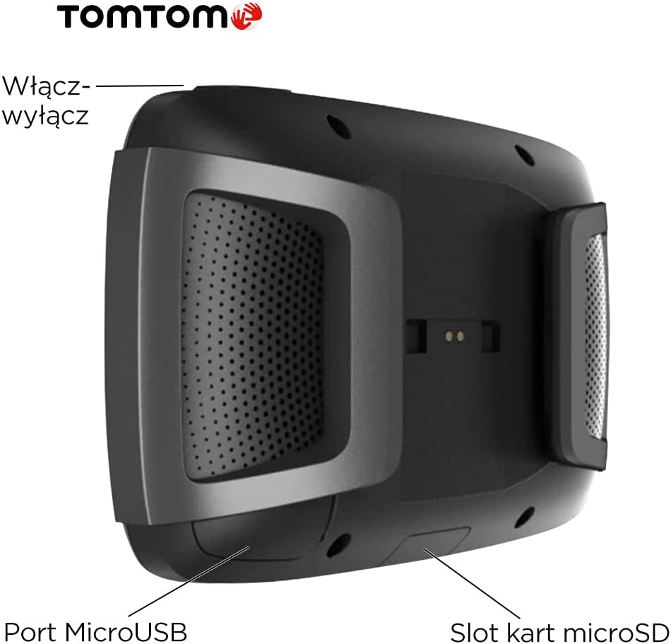 TomTom Motorcycle Sat Nav Rider 500 (4.3 Inch) Updates via Wi-Fi, EU Maps Preinstalled 1GF0.002.00 [4GF41]