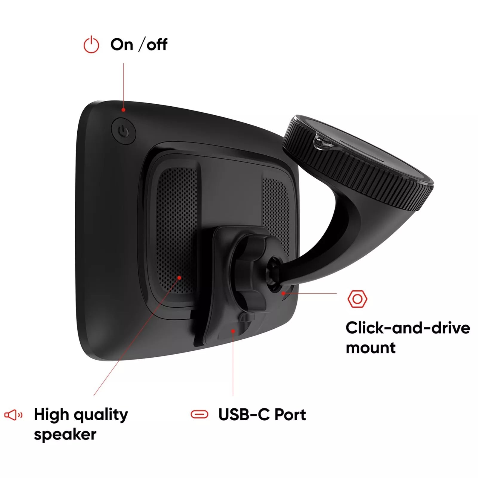 TomTom Car Sat Nav GO Superior 7" WiFi GPS Navigation+World Maps+Live Traffic Update [4YD70]