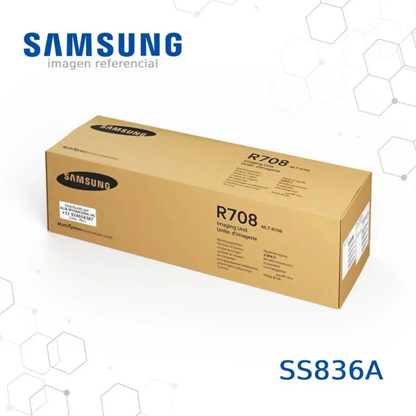 Genuine Samsung Mlt-R708 Imaging Unit For Sl-K4250Lx K4300Lx K4350Lx Ss836A (200K) Cartridge - Drum