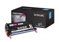 1 X Genuine Lexmark X560N Magenta Toner Cartridge High Yield -