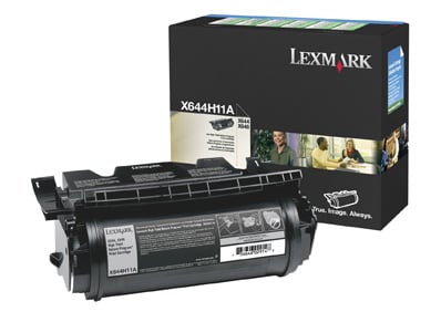 1 X Genuine Lexmark X642 X646 Toner Cartridge High Yield Return Program -