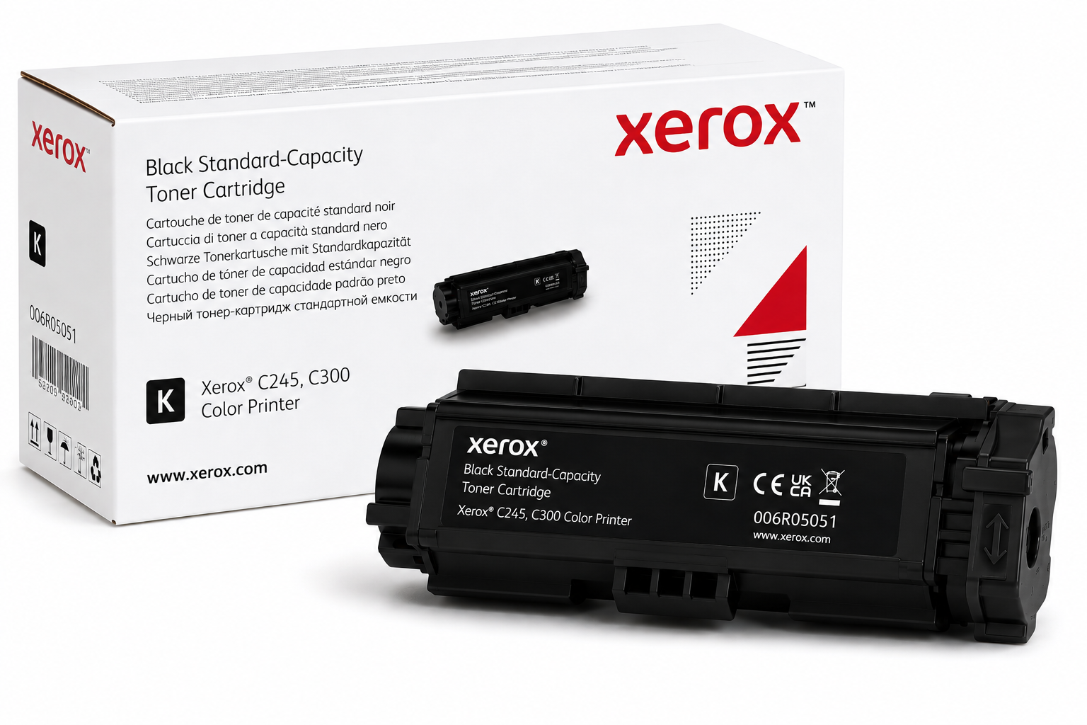 Genuine Xerox 006R05051 BLACK Return Program Toner Cartridge for C245 C300 1.3K