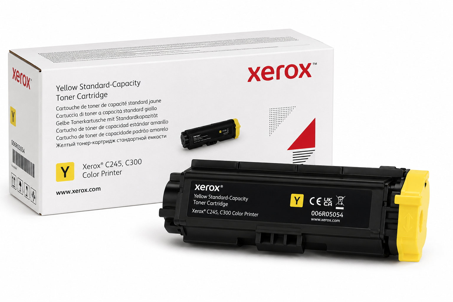 Genuine Xerox 006R05054 YELLOW Return Program Toner Cartridge for C245 C300 1.2K
