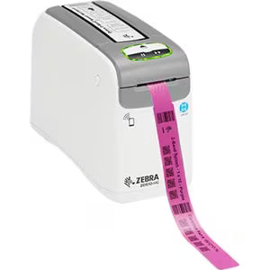 Zebra Direct Thermal Printer ZD510 WRISTBAND ZPL II XML 300 DPI AUS CORD USB USB HOST ETHERNET 802.11 BT [ZD51013-D0PB02FZ]