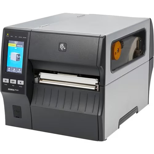Zebra ZT421T Thermal Transfer Industrial Label Printer 6-Inch 300dpi SERIAL+USB+ETHERNET+BT [ZT42163-T2P0000Z]