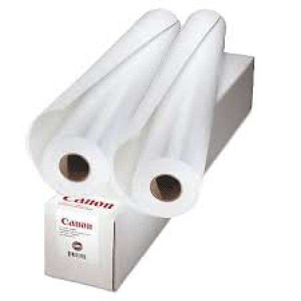 A1 CANON BOND PAPER 80GSM 610MM X 100M BOX OF 2 ROLLS FOR 24 TECHNICAL PRINTERS 9200080031