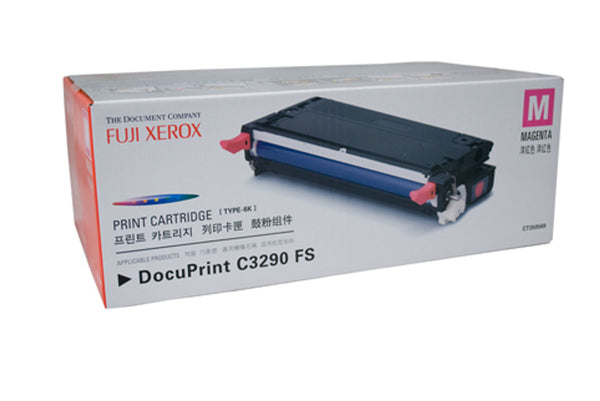 *CLEAR!* Genuine Fuji Xerox DocuPrint C3290 C3290FS Magenta Toner Cartridge 6K [CT350569]