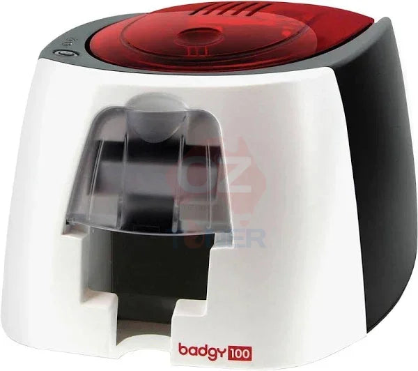 Badgy 200 Color Plastic Id Card Printer & Complete Supplies Package With Bodno Solution Software