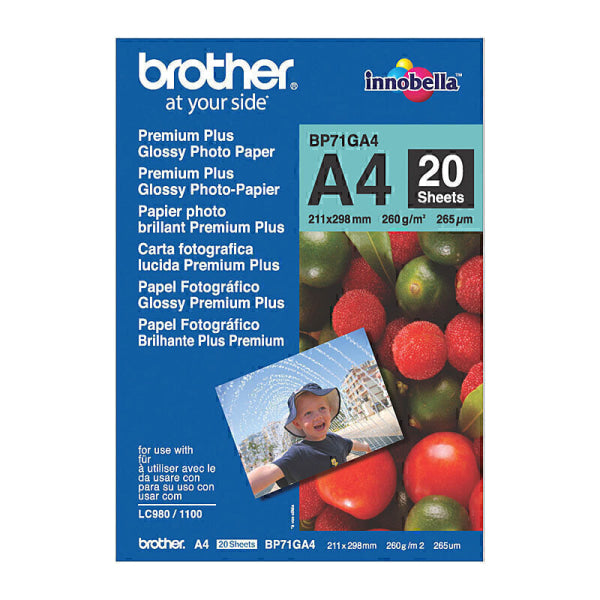 Brother BP71GA4 Glossy Paper BP-71GA4