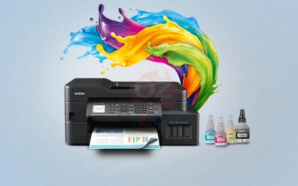 Brother Dcp-J1050Dw 3-In-1 Color Multifunction Wireless Inkjet Printer /W Lc431 Ink Cartridge