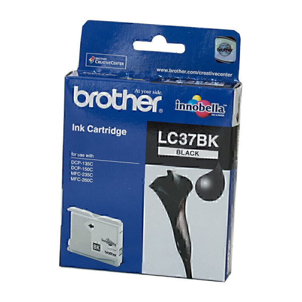 Brother LC37 Black Ink Cart LC-37BK
