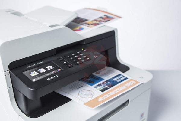 Brother Mfc-L3770Cdw All-In-One Led Color Laser Multifunction Printer+Tn253/tn257 Toner Set Printer