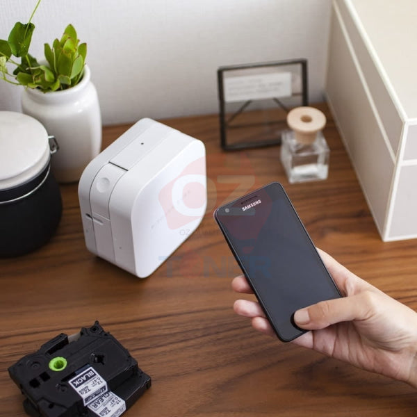 Brother Pt-P300Bt P-Touch Cube Smartphone Dedicated Label Maker Bluetooth Labeller Printer