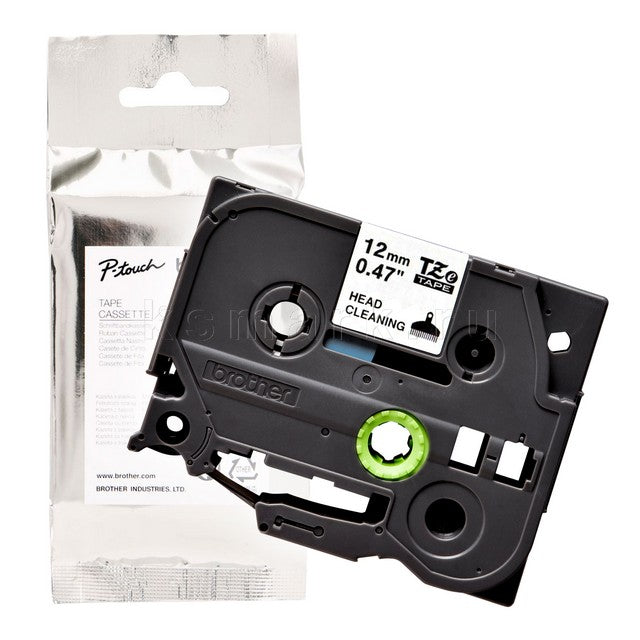 Genuine Brother TZe Tape 12MM Head Cleaning Cassette [TZe-CL3]