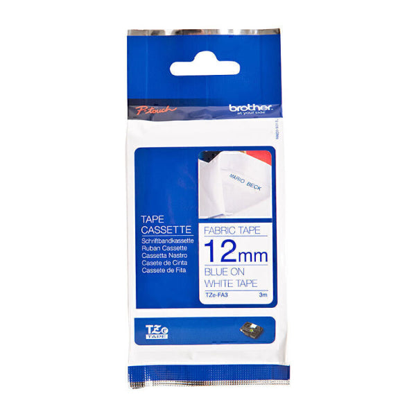 Brother TZeFA3 Fabric Tape TZe-FA3