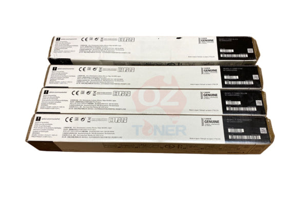 Bundle: 4X Pack Genuine Canon Tg-71 C/M/Y/K Npg-71 Toner Cartridge Set (Value Pack) -