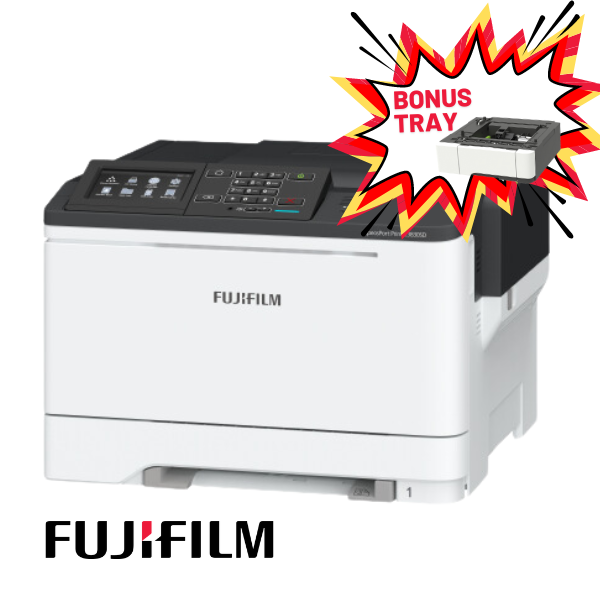 Bundle: Fujifilm Apeosport Print C3830Sd A4 Colour Laser Printer + Bonus:550X Sheets Paper Tray