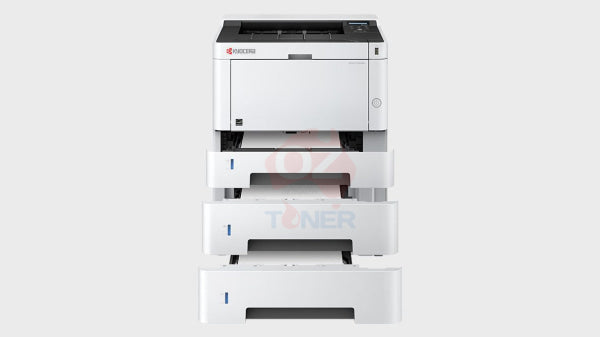 Bundle Kyocera Ecosys P2040Dn A4 Mono Laser Duplex Printer + Pf-1100 250-Sheet Tray Printer Single