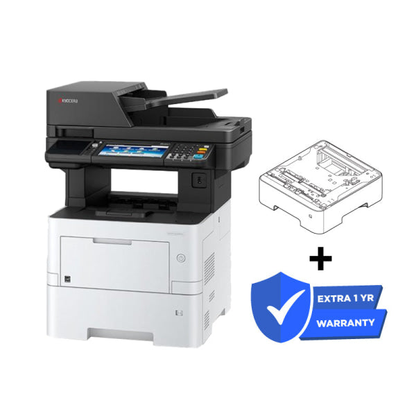 *Bundle Sale!* Kyocera M3645Idn + Extra Pf-3110 Tray + Bonus: Eco064 Extended Warranty Laser