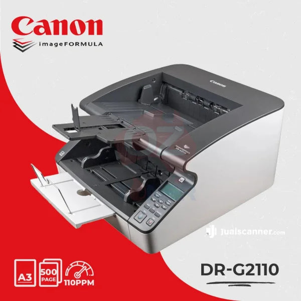 Canon Imageformula Dr-G2110 A3 High Speed Duplex Document/Production Scanner 110Ppm