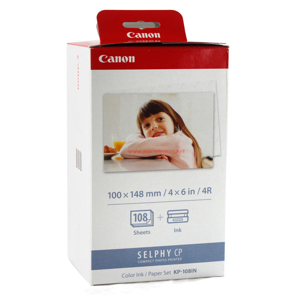 *Sale!* Genuine Canon Kp108In Ink/Paper For Cp720 Cp730 Cp780 Cp790 Cp800 Cp900 Cp910 Cp1200 Cp1300