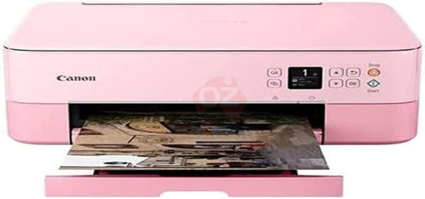 Canon Pixma Ts5352A A4 Inkjet Multifunction Printer + Wi-Fi (Color: Pink) - Rare For Collection