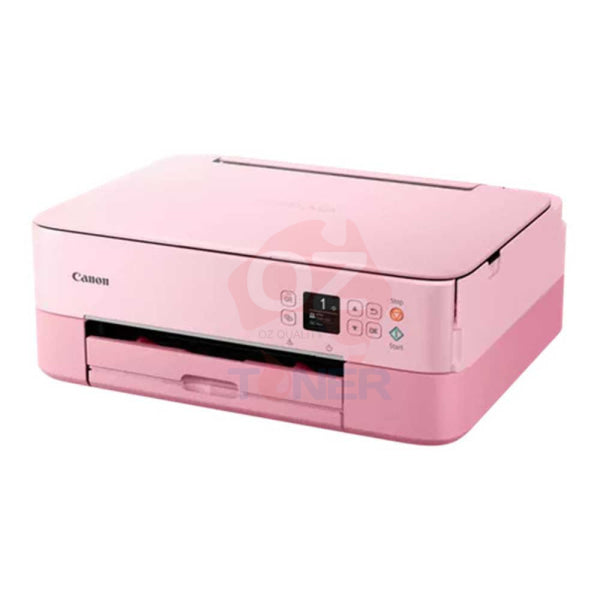 Canon Pixma Ts5352A A4 Inkjet Multifunction Printer + Wi-Fi (Color: Pink) - Rare For Collection