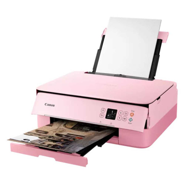 Canon Pixma Ts5352A A4 Inkjet Multifunction Printer + Wi-Fi (Color: Pink) - Rare For Collection