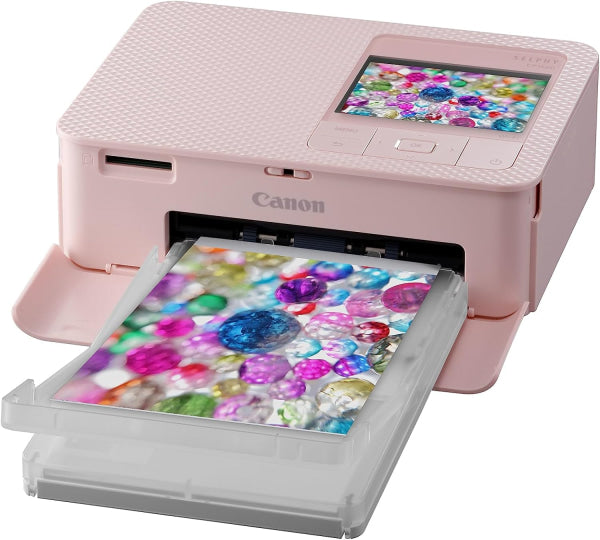 Canon Selphy Cp1500 Wireless Mobile Photo Printer [Pink] Inkjet Colour Single Function