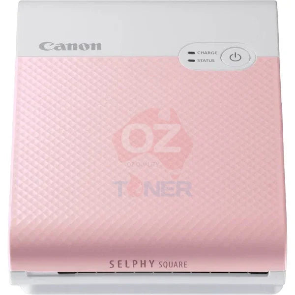 Canon Selphy Square Qx10 Pink Compact Photo Printer Wifi Direct Print [Qx10Pk] Inkjet Colour Single