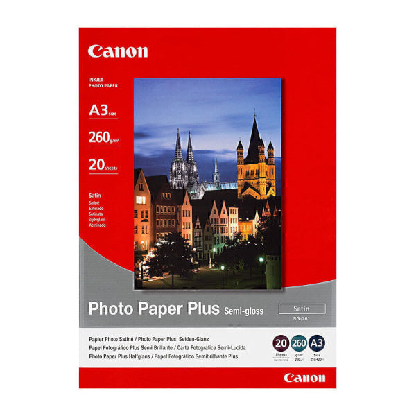 Canon A3 Semi Gloss Photopaper SG201A3