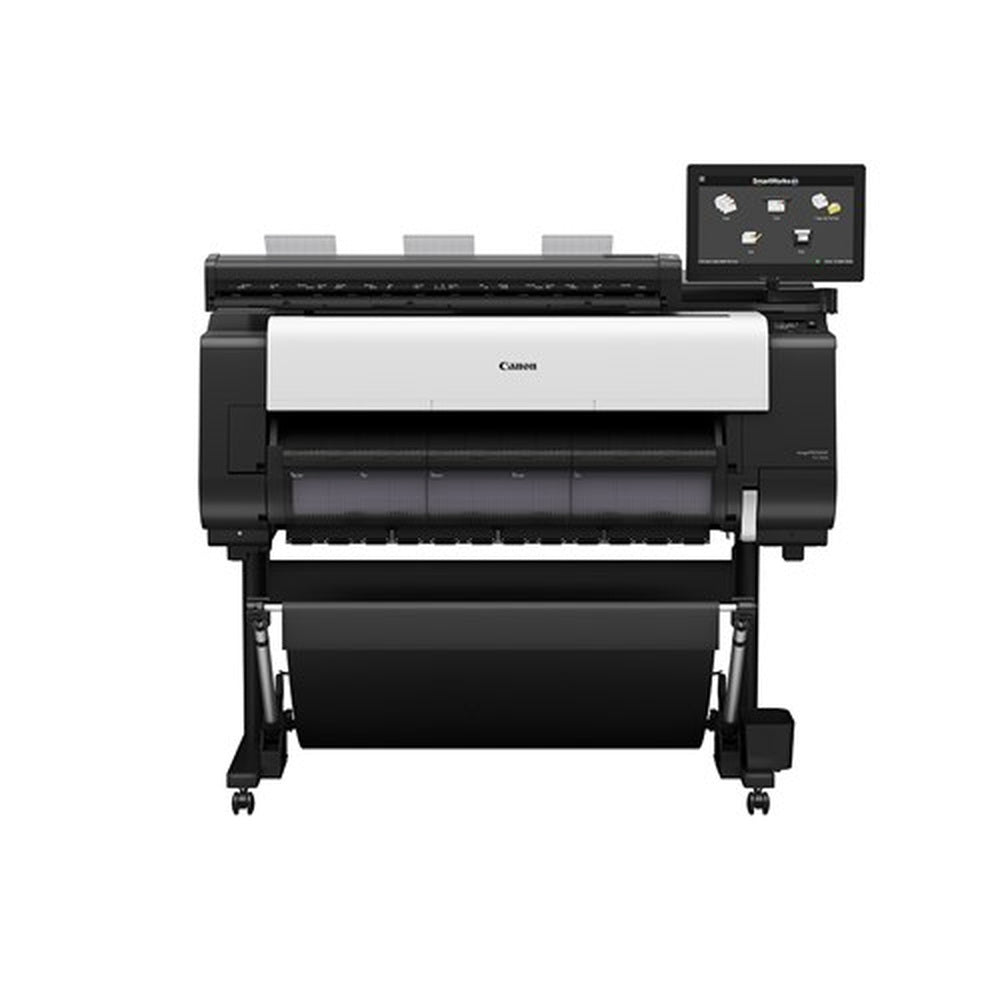 Canon imagePROGRAF TX 3200 MFP front view 36 inch printer with Z series scanner and stand
