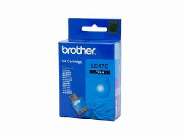 1 X Genuine Brother Lc-47 Cyan Ink Cartridge Lc-47C -